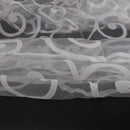 White Tulle Voile Door Curtain Drape Panel Sheer Divider Door Window Curtain