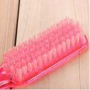 1 PC Brush Plastic Dust Handle Beauty Nail Art Manicure Pedicure Cleaning wgk