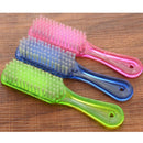 1 PC Brush Plastic Dust Handle Beauty Nail Art Manicure Pedicure Cleaning wgk