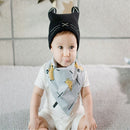 Newborn Toddler Baby Kids Saliva Towel Cotton Double Bib Triangle Home Outdoor