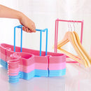 1x Smart Design Clothes Hanger Stacker Holder Storage Organizer Rack Hot
