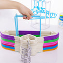 1x Smart Design Clothes Hanger Stacker Holder Storage Organizer Rack Hot