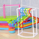 1* Clothes Hanger Stacker Organizer Holder Rack Screw Together Useful Practical