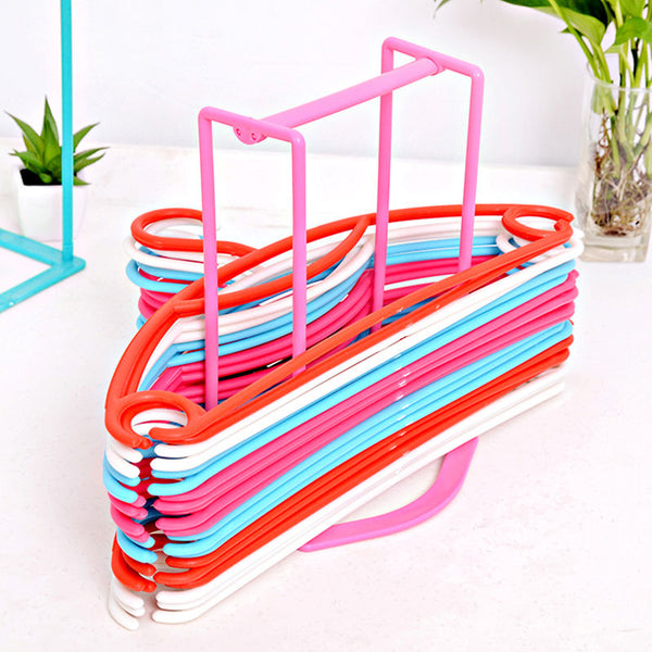 1* Clothes Hanger Stacker Organizer Holder Rack Screw Together Useful Practical