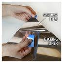 Glass Self Adhesive Film DIY Reflective Mirror Window UV Sun Protection Spy ehj