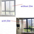Glass Self Adhesive Film DIY Reflective Mirror Window UV Sun Protection Spy ehj