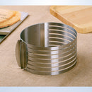 1x Stainless Steel Round Mousse Cake Ring Mold Layer Slicer Cutters Mode Best