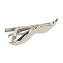 Novelty Mustache Tie Clip Handlebar Shape Mustache Tie Bar