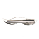 Novelty Mustache Tie Clip Handlebar Shape Mustache Tie Bar