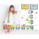 Animals Train Wall Stickers Nursery Room Decor Baby Kids Art Mural Removable