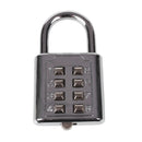 1x 8Digit Dial Combination Suitcase Luggage Metal Code Password Lock Padlock Hot
