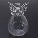 1pc Angel Glass Crystal Hanging Tea Light Candle Holder Home Decor Fashion