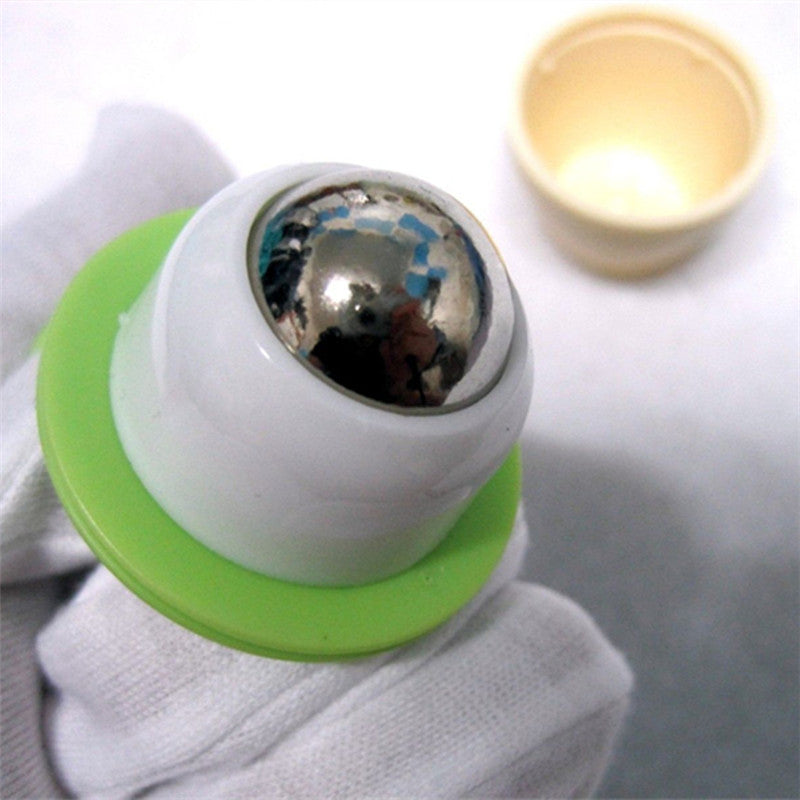 Mini Handheld Portable-Roller Ball Full Body Beauty Massager Flowerpot Hot 1x