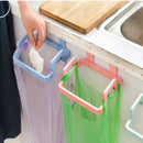 Portable Plastic Door Garbage Trash Bag Box Can Rack Hanging Holder Kitchen Tool
