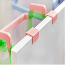 Portable Plastic Door Garbage Trash Bag Box Can Rack Hanging Holder Kitchen Tool