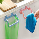 Portable Plastic Door Garbage Trash Bag Box Can Rack Hanging Holder New 1x