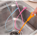 Hair Removal Tool Drain Dredge Pipe Sewer Cleaner Hook for Bathroom Kitchen Sink