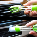 Microfibre Air Conditioner Venetian Blind Brush Duster Dirt Clean Cleaner