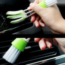 Microfibre Air Conditioner Venetian Blind Brush Duster Dirt Clean Cleaner