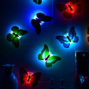 Quality Colorful Changing Butterfly LED Night Lights Lamp Kids Room Party Gift