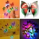 Colorful Changing Beautiful Butterfly LED Night Light Lamp Kids Home
