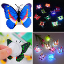 Colorful Changing Beautiful Butterfly LED Night Light Lamp Kids Home