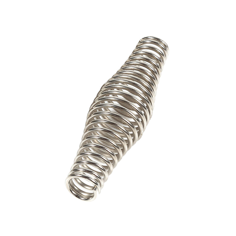 1 x BBQ Pit Grill Stainless Steel Handle Spring Wood Furnace Stove Smoker Hot