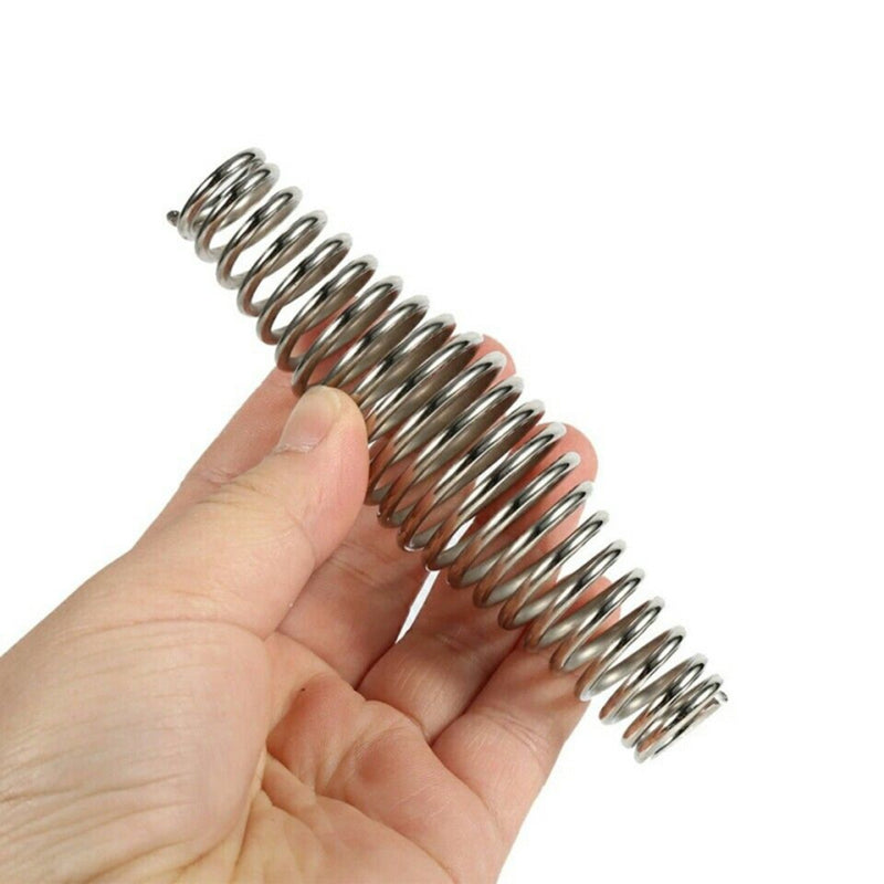 1 x BBQ Pit Grill Stainless Steel Handle Spring Wood Furnace Stove Smoker Hot