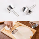 1 x Stainless Steel Dumpling Wrappers Skin Cutter Maker Mold Mould Kitchen Best