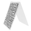 1 pc Embossing Folder Template DIY Scrapbook Paper Card Craft Happy Birthday Hot