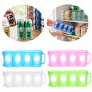 1x Beer Soda Can Storage Holder Kitchen Fridge Space Saver Organizer Rack New