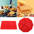 5-Cavity Waffles Cake Mold Oven Muffin Mold For Cakes Silicone Baking Mould Hot