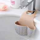 Kitchen Sink Faucet Sponge Soap Storage Organizer Cloth Drain Rack Holder Shelf