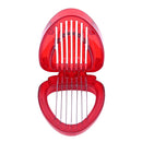 1x Stainless Steel Kitchen Fruit Gadget Tools Mini Strawberry Slicer Hot