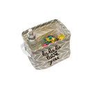 1pack of Linen Desk Storage Box Holder Jewelry Cosmetic Stationery Organizer Bag