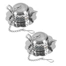 Stainless Steel Teapot Shape Tea Infuser Spice Flower Tea Strainer Herbal Filter