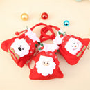 Christmas Gift Bags Reusable Drawstring Wrap Sacks Present Candy Storage a d
