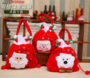 Santa Claus Christmas Gift Bag Candy Goodies Holder for Home Decorations