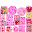 Bow-knottd Silicone Fondant Mold Cake Sugarcraft Decorating Chocolate Mould