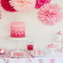 10PCS Handmade 12'' Tissue Paper Flower Ball Home Garden Wedding Car Decor