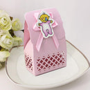 12 Pcs/ Lot Baby Shower Candy Box Cute Girl Party Favor Present Box