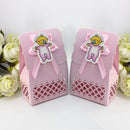 12 Pcs/ Lot Baby Shower Candy Box Cute Girl Party Favor Present Box
