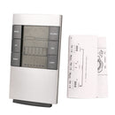 Digital LCD Temperature Humidity Meter Hygrometer Room Indoor Thermometer Clock