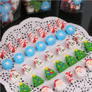 35 pcs /set Christmas Character Erasers School Student Stationery Supplies