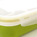 1pack of Clip Lock Microwave Plastic Container Food Kitchen Sandwich Lunch Box