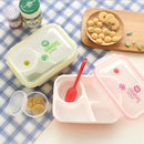 1pack 1000ml Lunch Box Plastic Boxes Container Food Storage Container with Lid