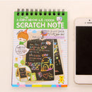 1x Kid Magic DIY Scratch Painting Paper Colouring Draw Book Play Notebook Gift