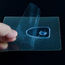 6Pcs/lot Bearing 3KG Transparent Self-adhesive Strong Wall Hook Clover Kitchen