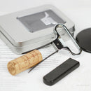 1pc Red Wine Champagne Sparkling Wine Bottle Opener Two-Prong Cork Puller HotPac