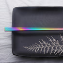 Chinese Chopsticks Rainbow Length 23cm Chopsticks Food Grade Top 304 Mirror Hot